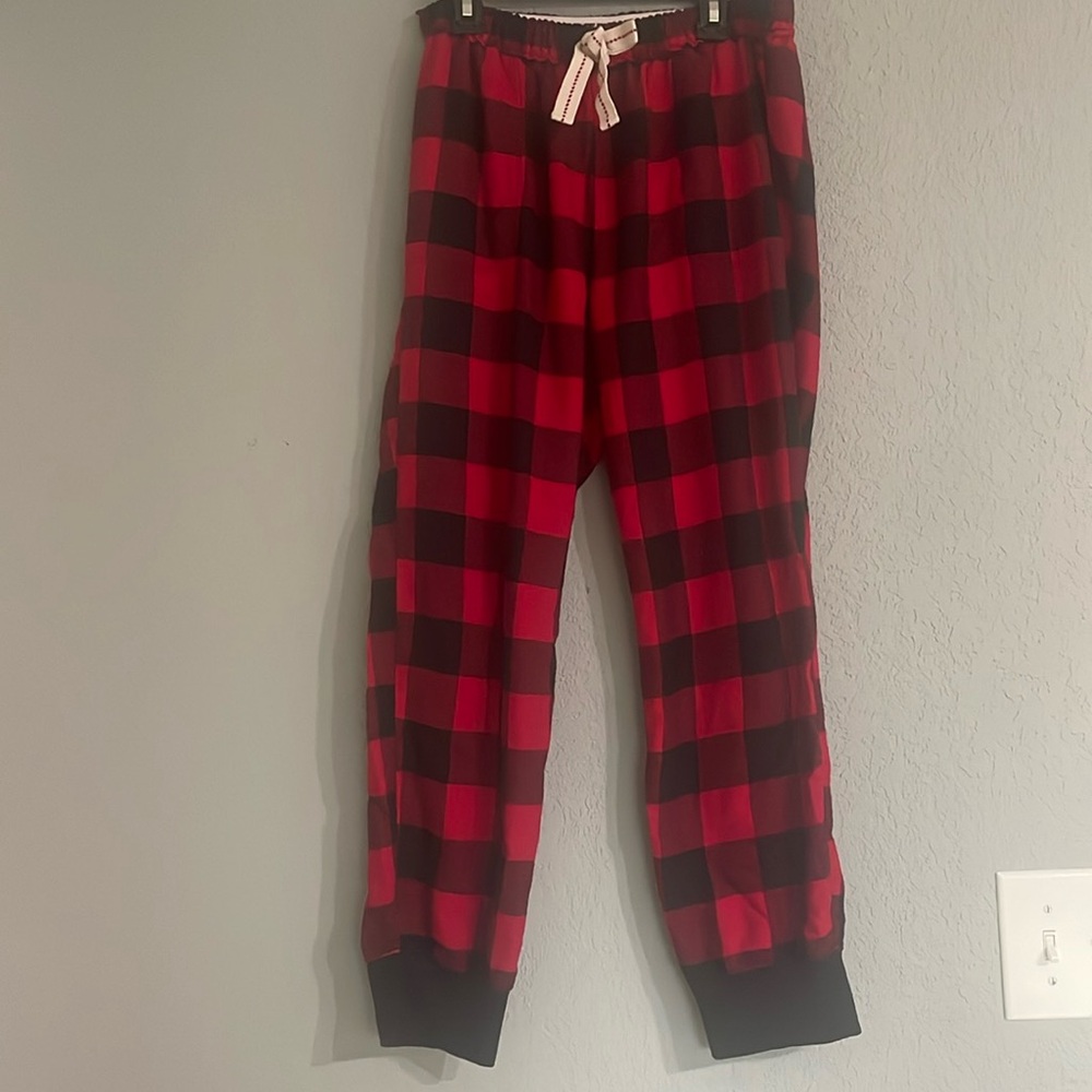 Hollister checkered pajama joggers